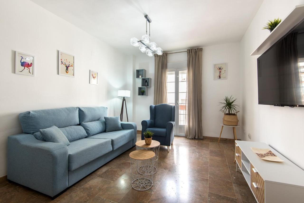 Center Apartment 2Bed 2B Aircon Wif And Parking Free 马拉加 外观 照片