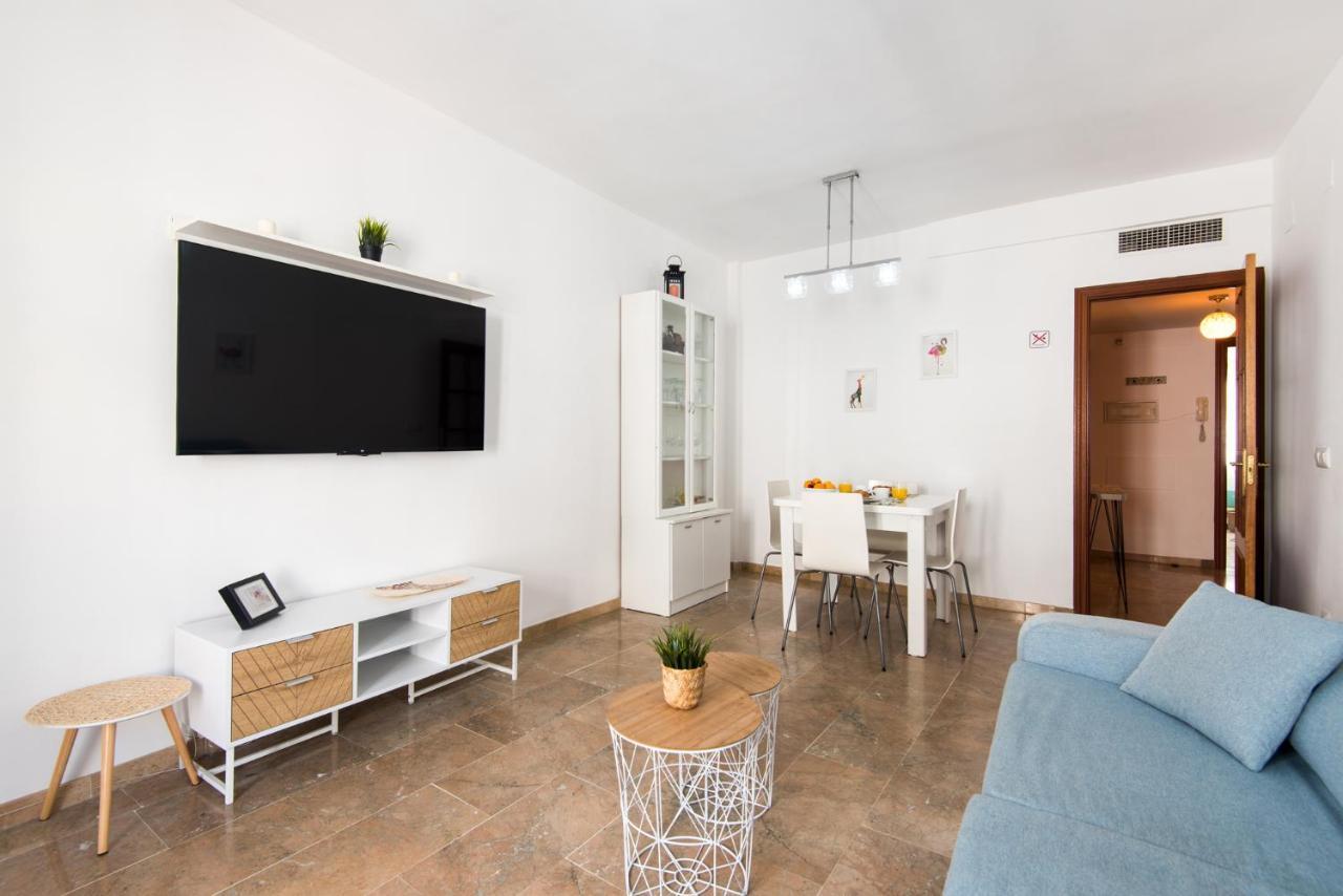 Center Apartment 2Bed 2B Aircon Wif And Parking Free 马拉加 外观 照片