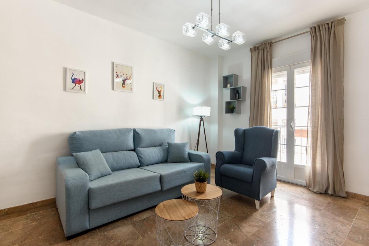 Center Apartment 2Bed 2B Aircon Wif And Parking Free 马拉加 外观 照片