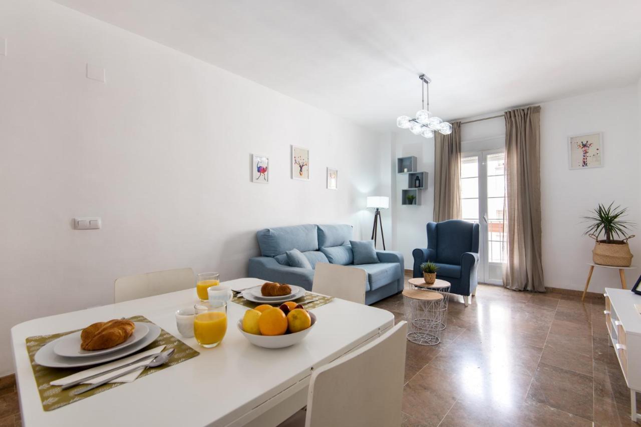 Center Apartment 2Bed 2B Aircon Wif And Parking Free 马拉加 外观 照片