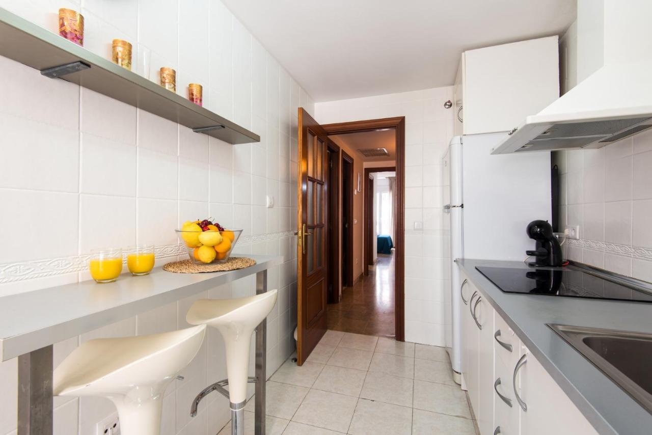 Center Apartment 2Bed 2B Aircon Wif And Parking Free 马拉加 外观 照片