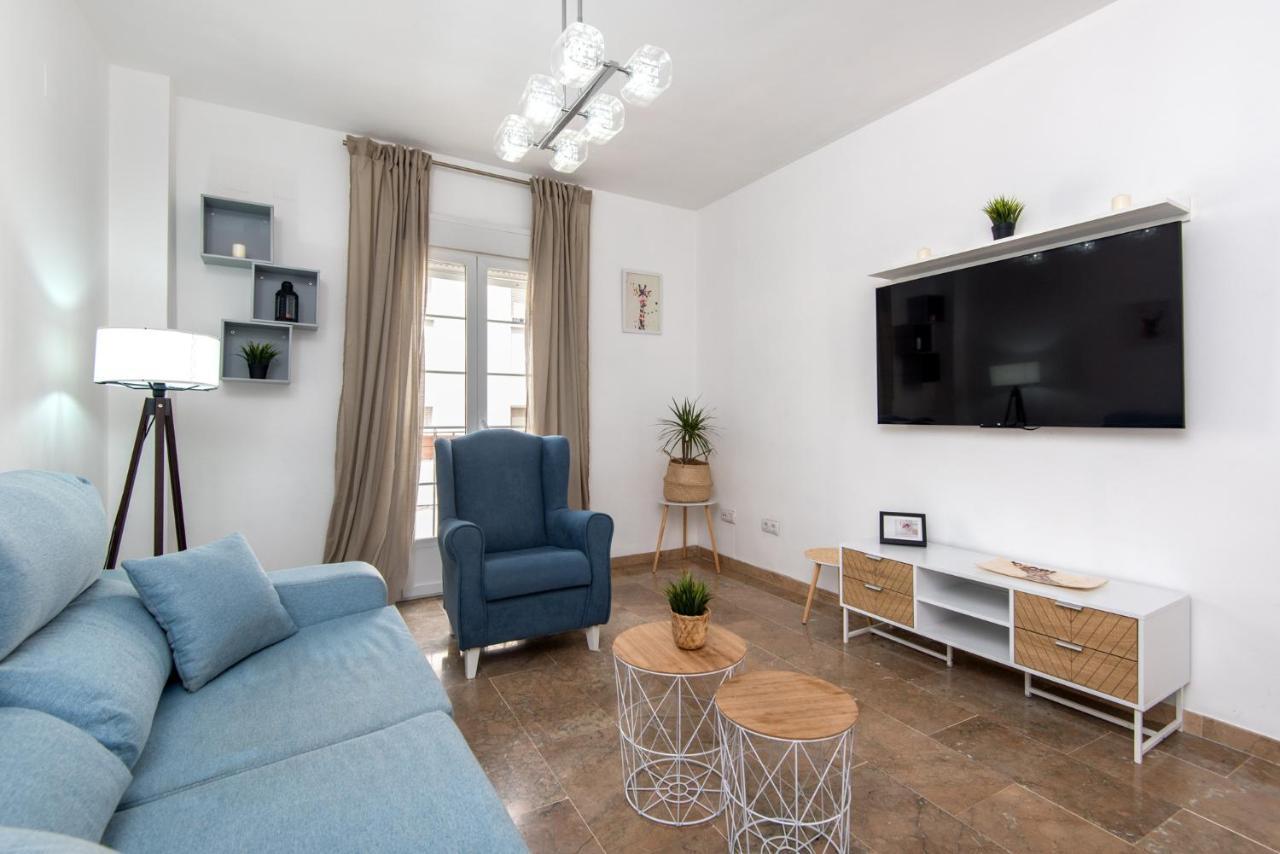 Center Apartment 2Bed 2B Aircon Wif And Parking Free 马拉加 外观 照片