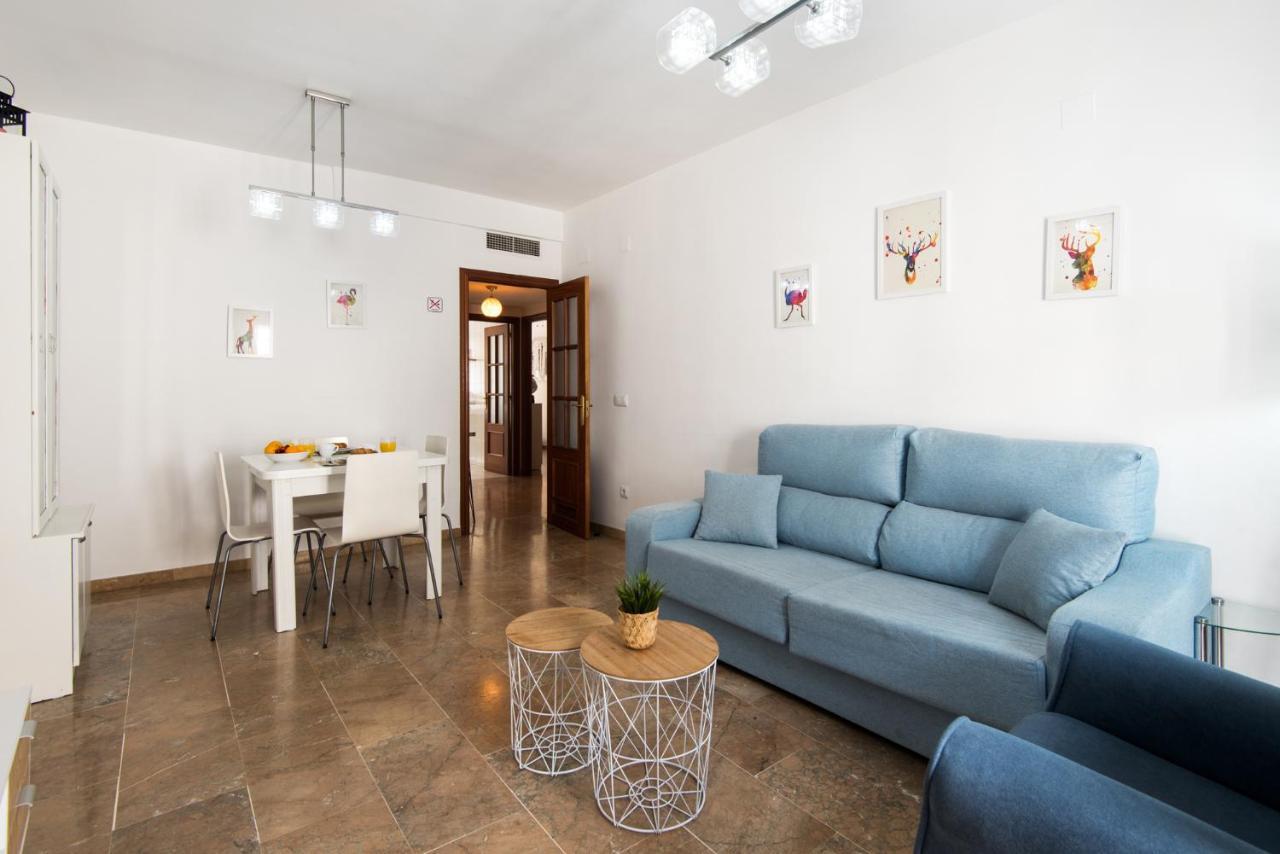Center Apartment 2Bed 2B Aircon Wif And Parking Free 马拉加 外观 照片